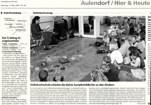 Bericht Schwbische Zeitung 13.Mrz 2007