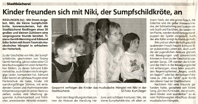 Schwbische Zeitung 6. Juli 2005